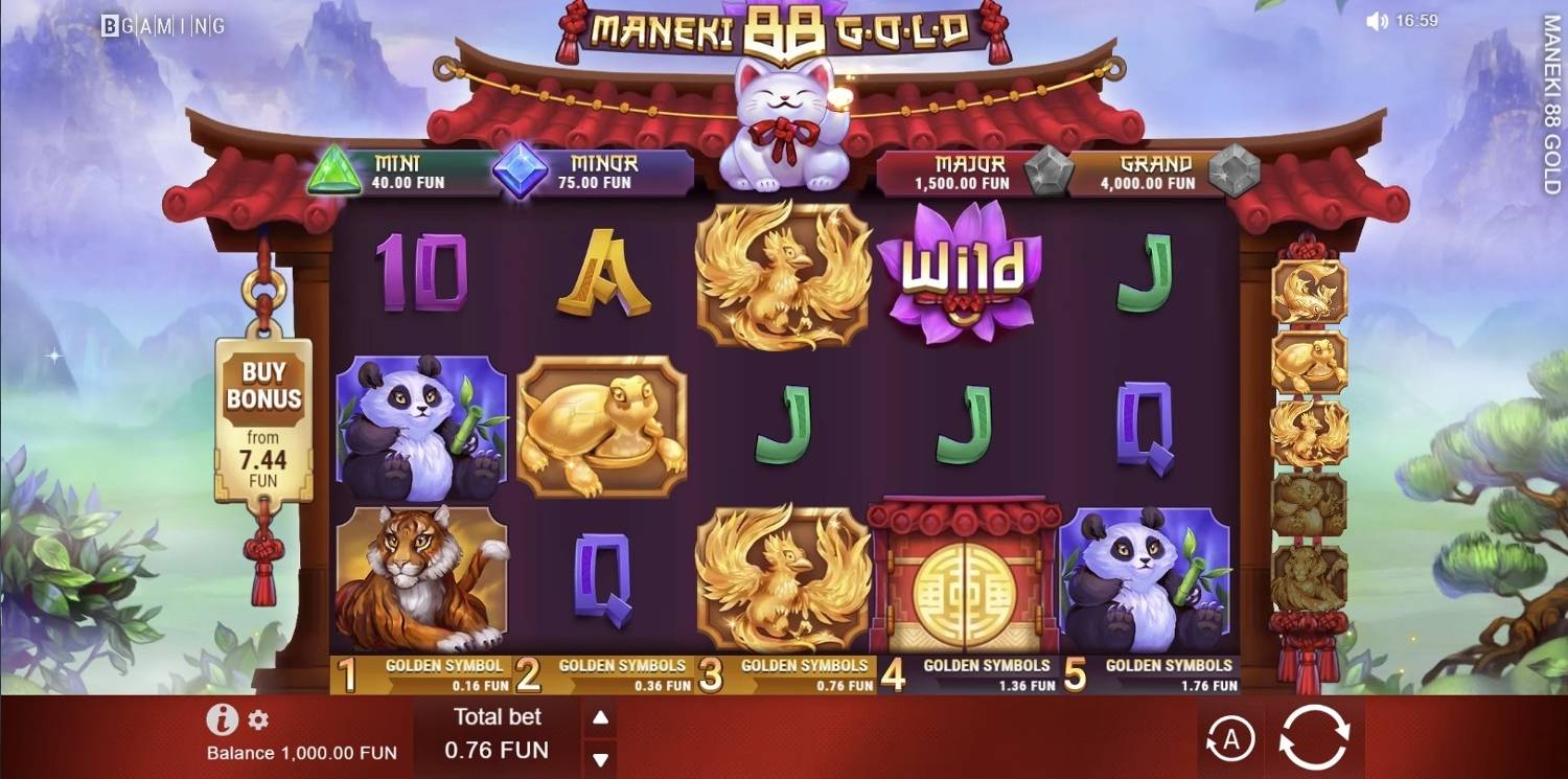 Maneki 88 Gold