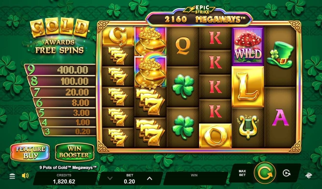 9 Pots of Gold Megaways
