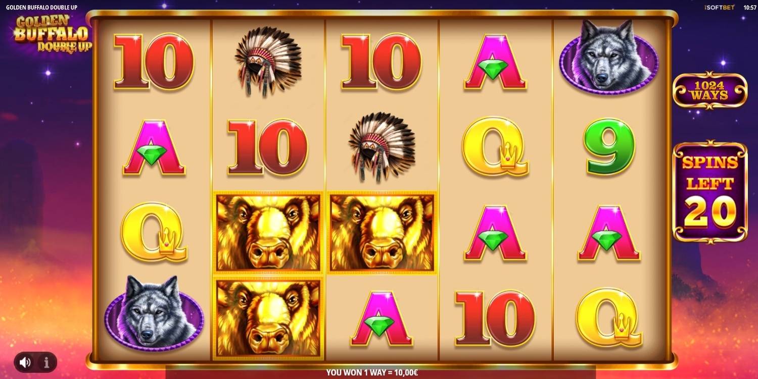 Golden Buffalo Double Up