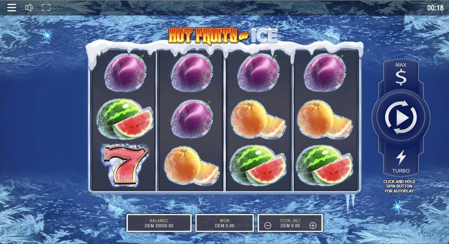 Hot Fruits on Ice