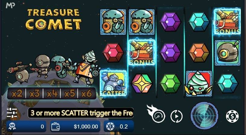 Treasure Comet