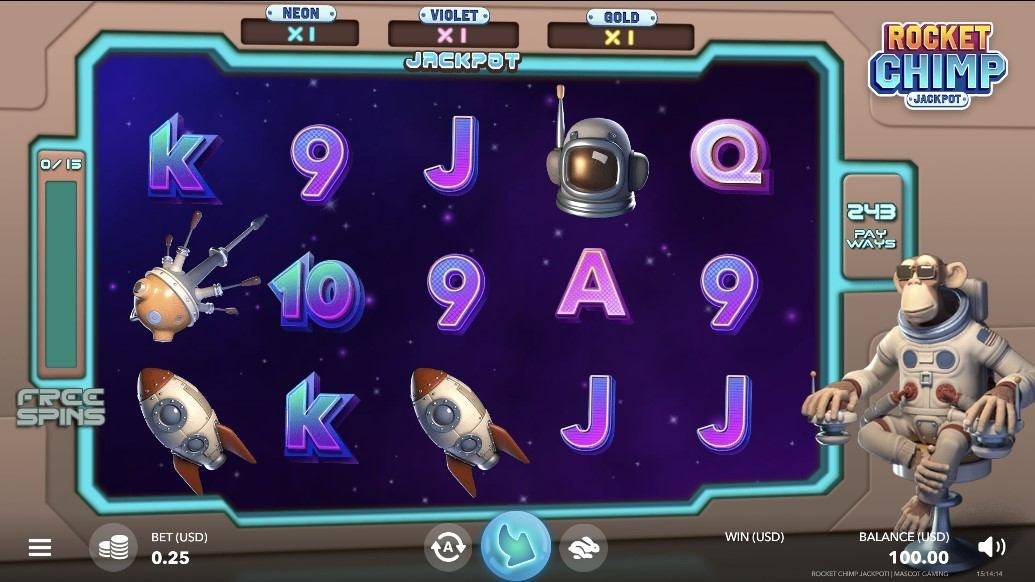 Rocket Chimp Jackpot