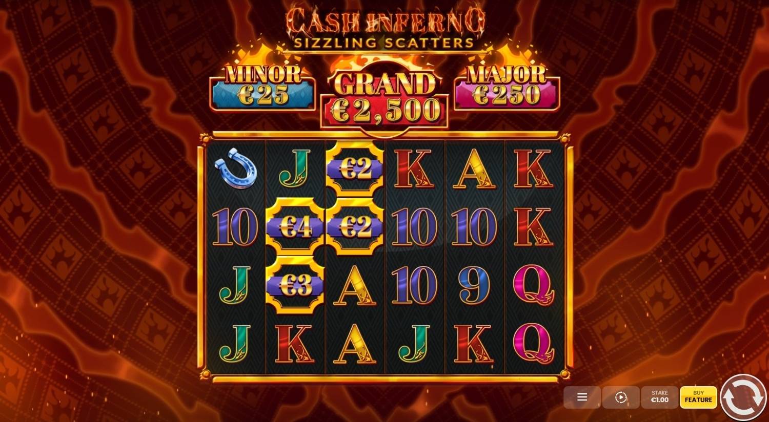 Cash Inferno: Sizzling Scatters
