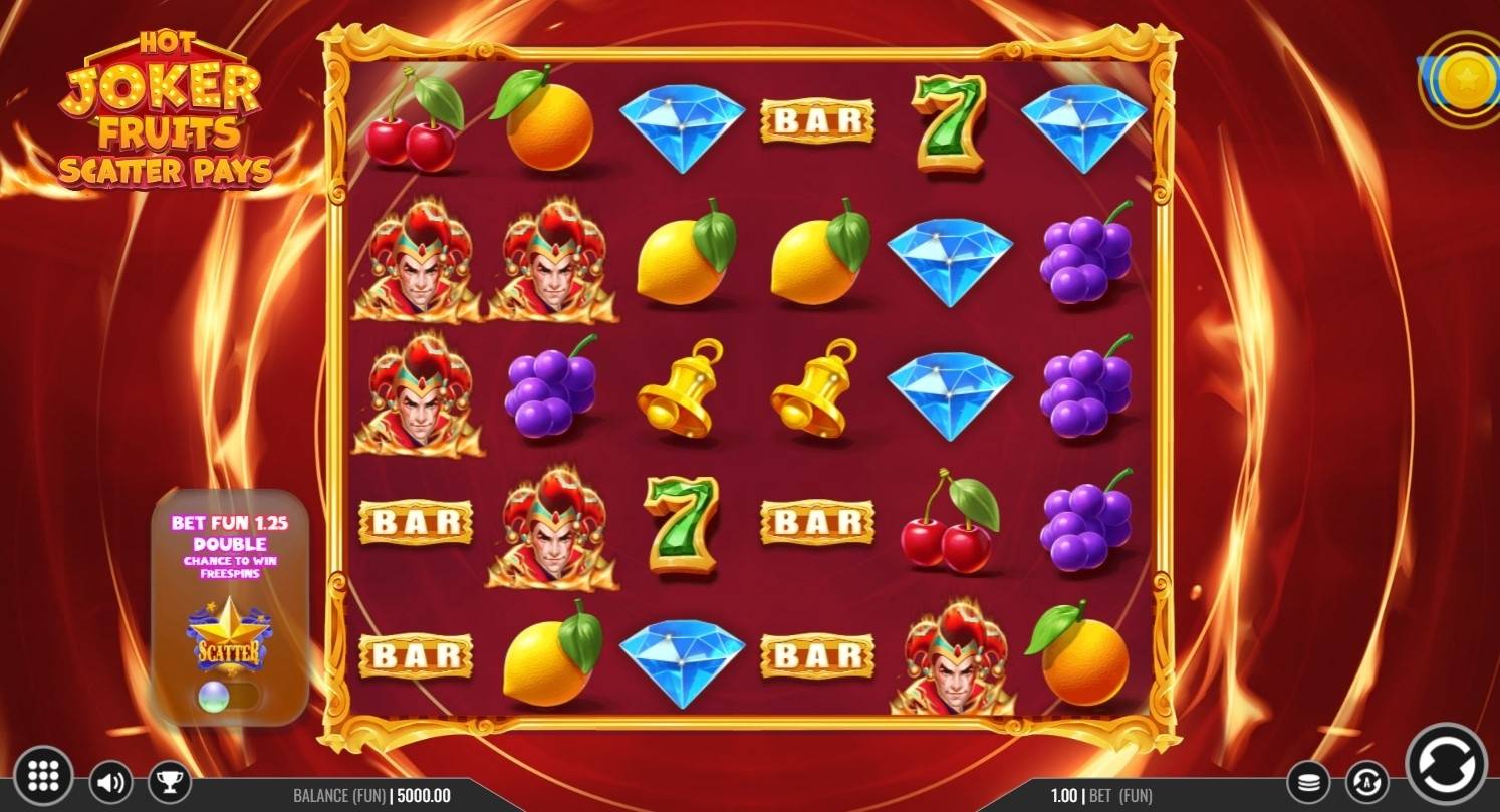 Hot Joker Fruits Scatter Pays