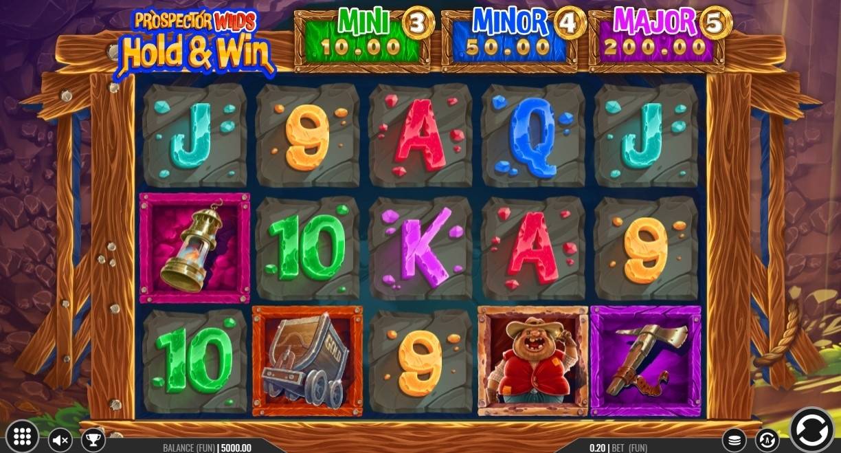 Prospector Wilds Hold and Win