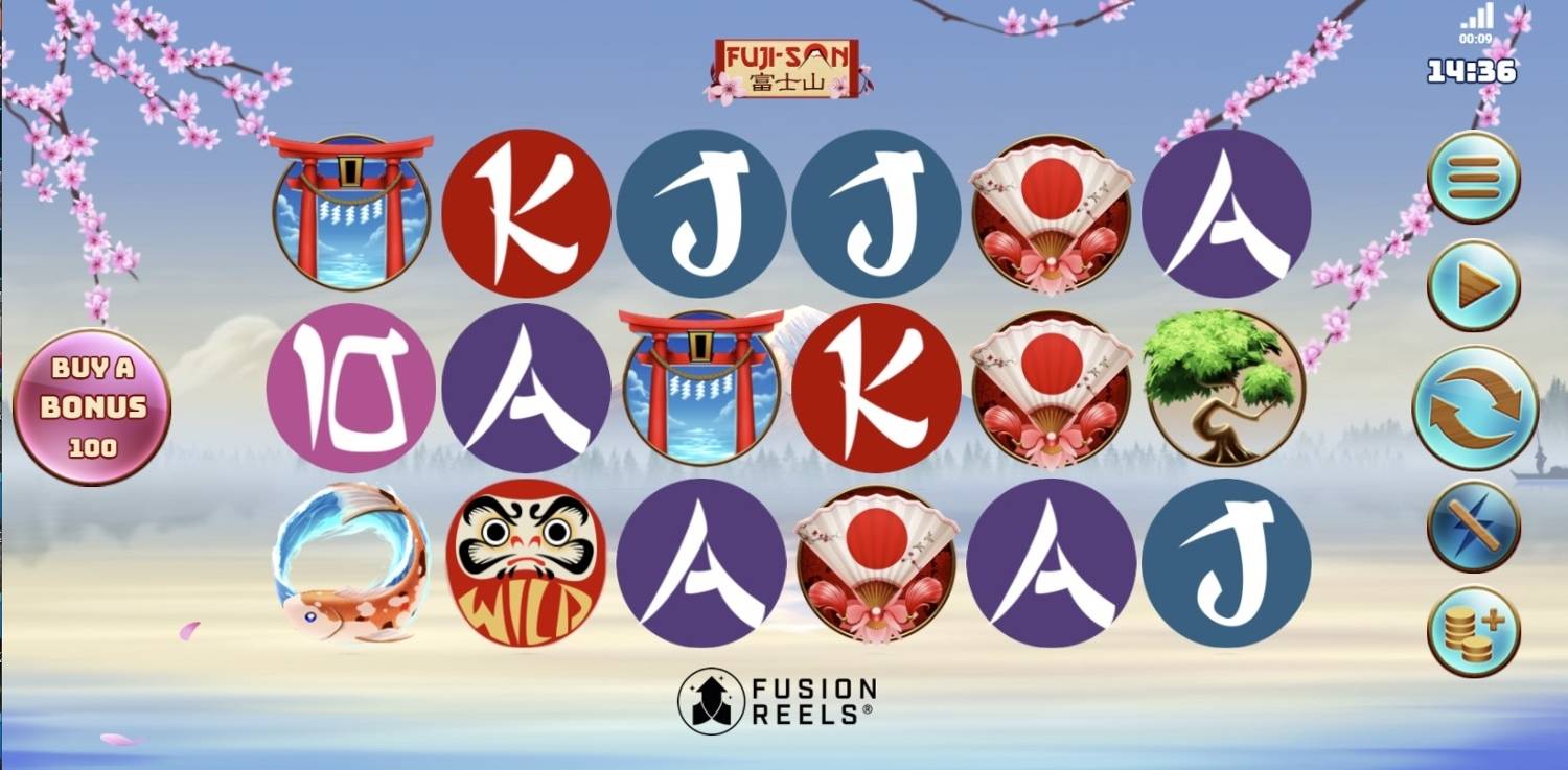 Fuji San With Fusion Reels