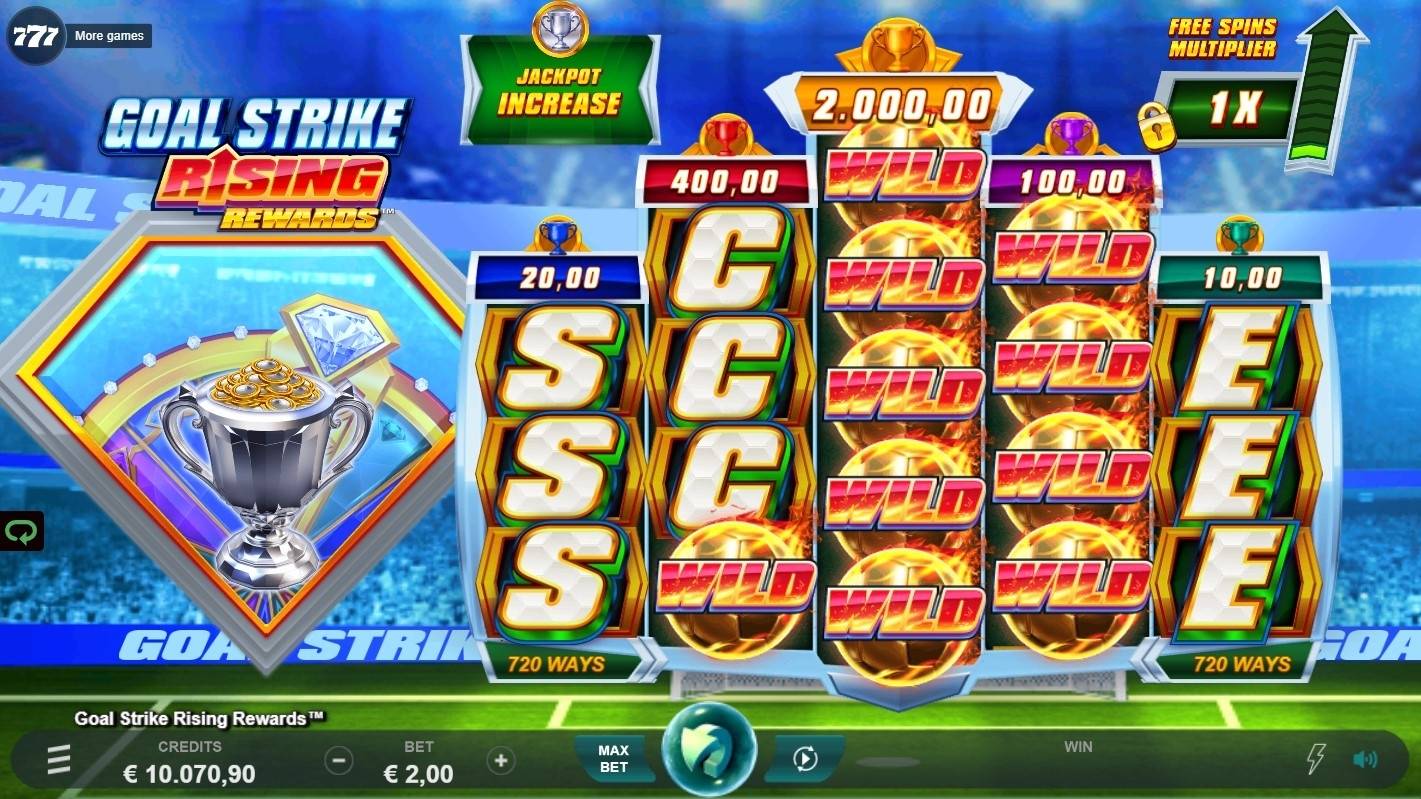 Goal Strike Rising Rewards