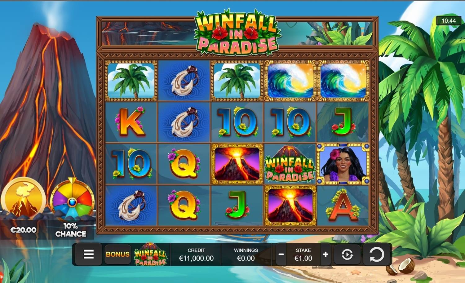 Winfall in Paradise