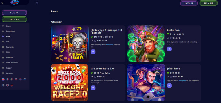 7Bit casino races