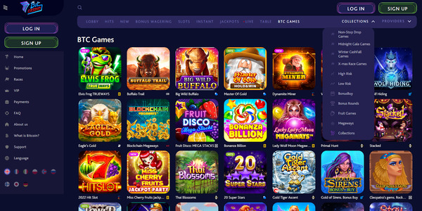 bitcoin games at 7bitcasino