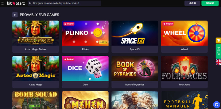 provably fair games at bitstarz casino