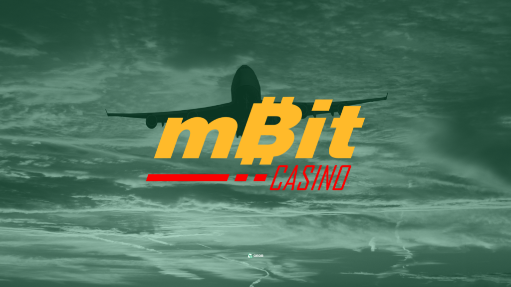 mBit logo with a plane