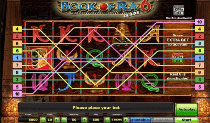 Book of Ra 6 slot machine