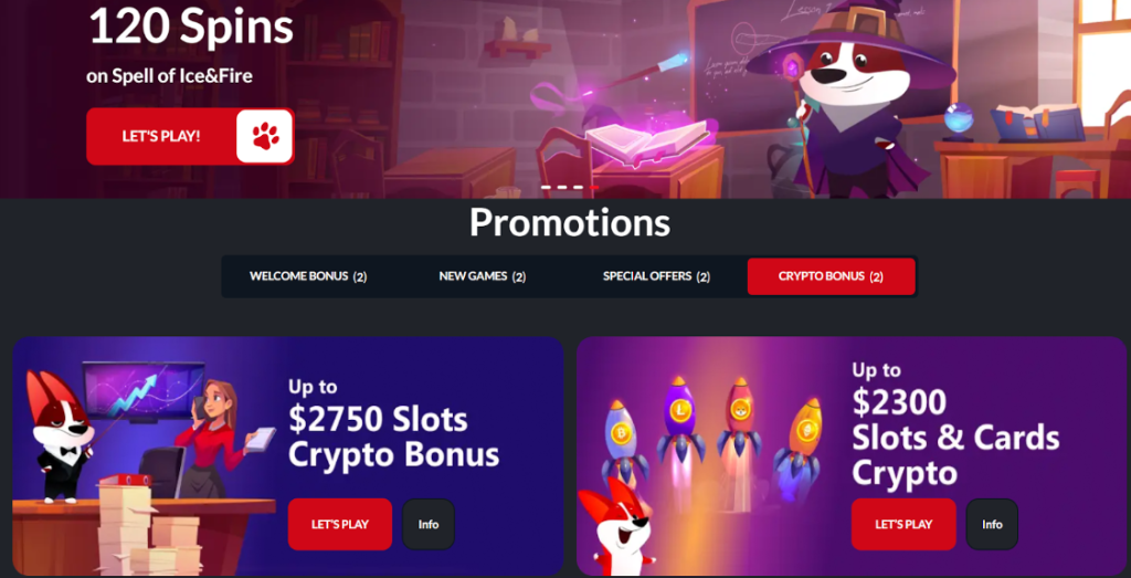 Crypto bonuses