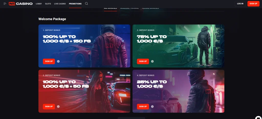 N1Casino welcome bonus offer