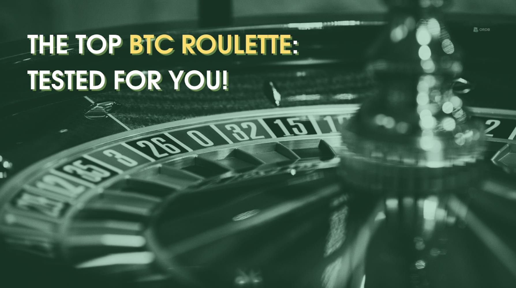 Best Crypto & Bitcoin Roulette Sites for January 2026