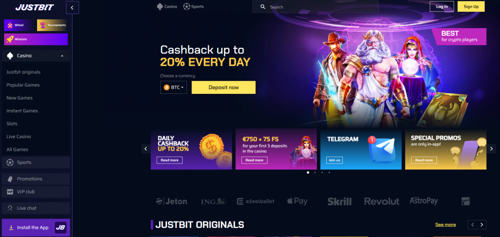 Justbit: List of Top Crypto Gambling Sites