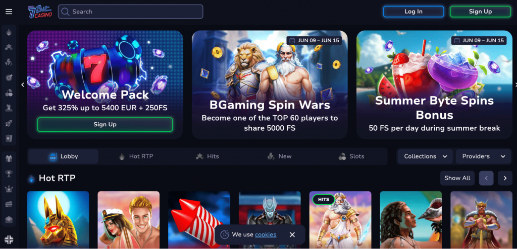 7Bit main page