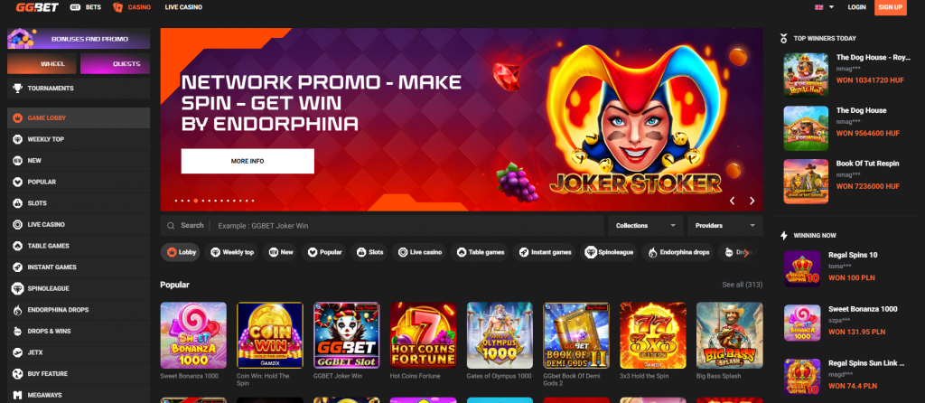 GGBet altcoin play