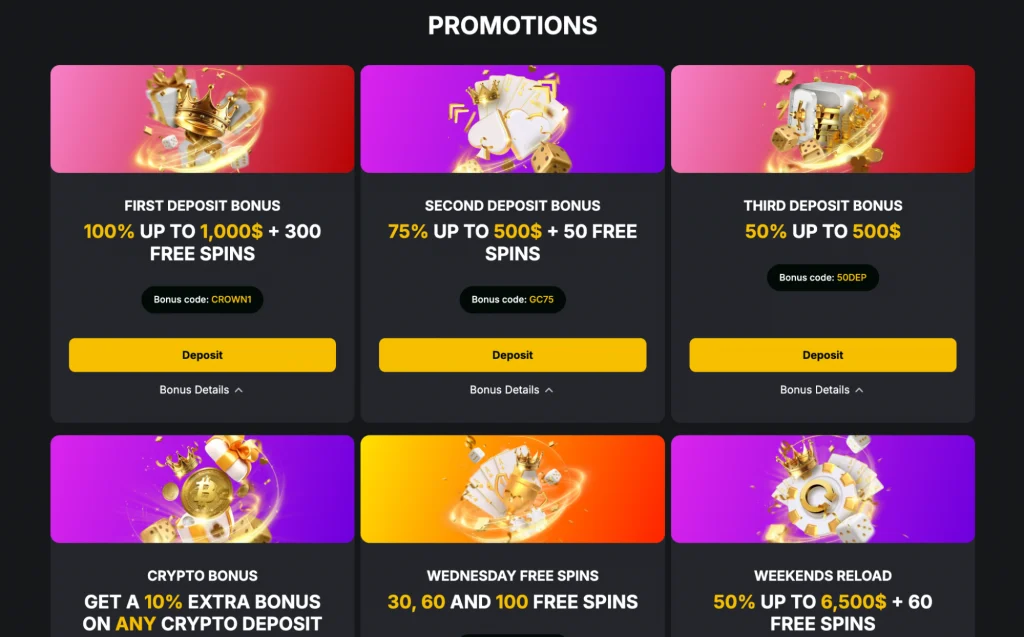 Casino promotions