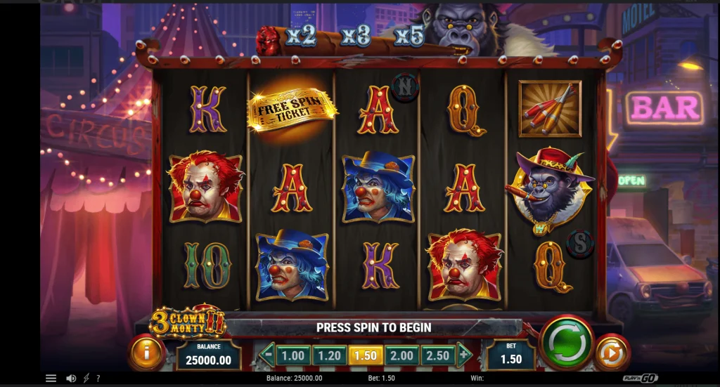 Clown Monty 2