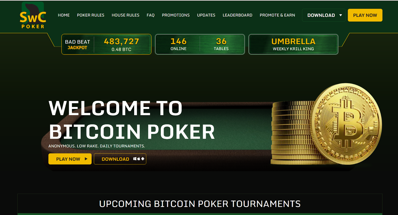 SwC Poker overview