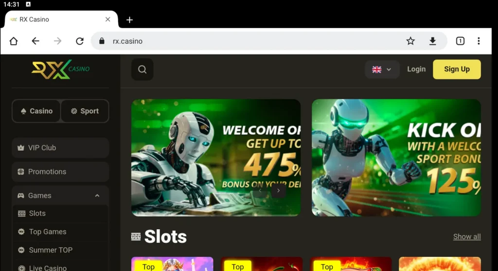 Sportsbook RX Casino