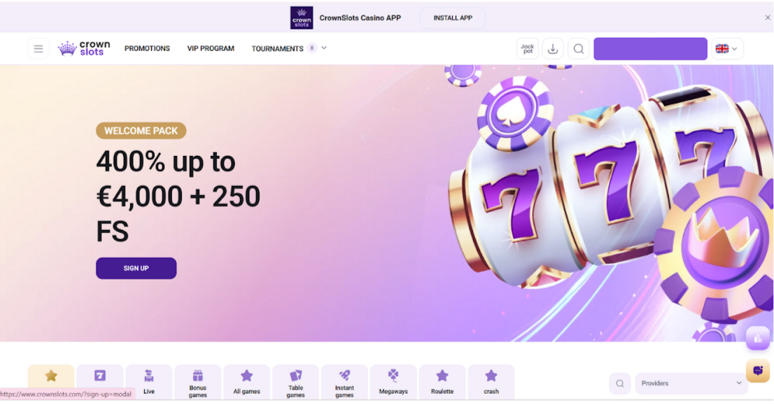 crown slots review