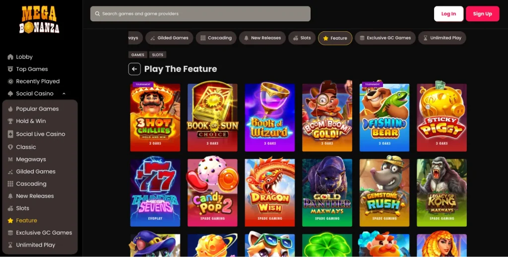 Feature buy-in options