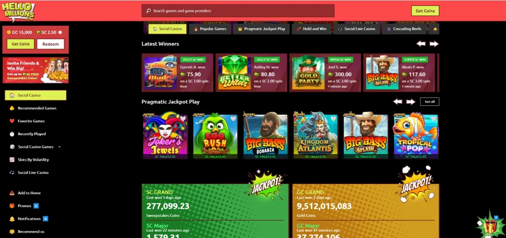 Hello Millions crash game