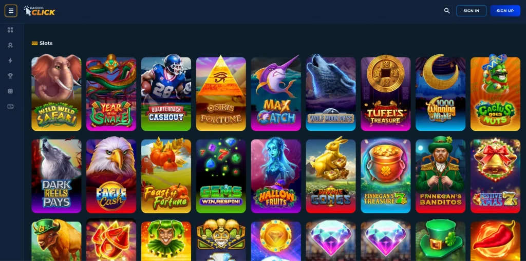 Most-played slots