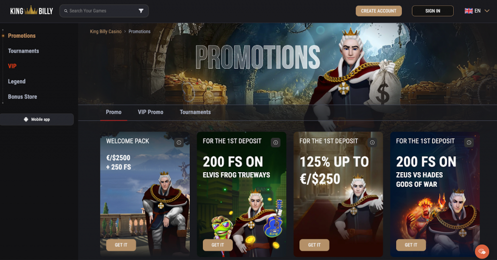 Latest casino offers