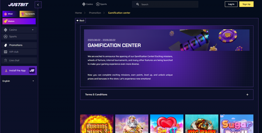 Gamification center