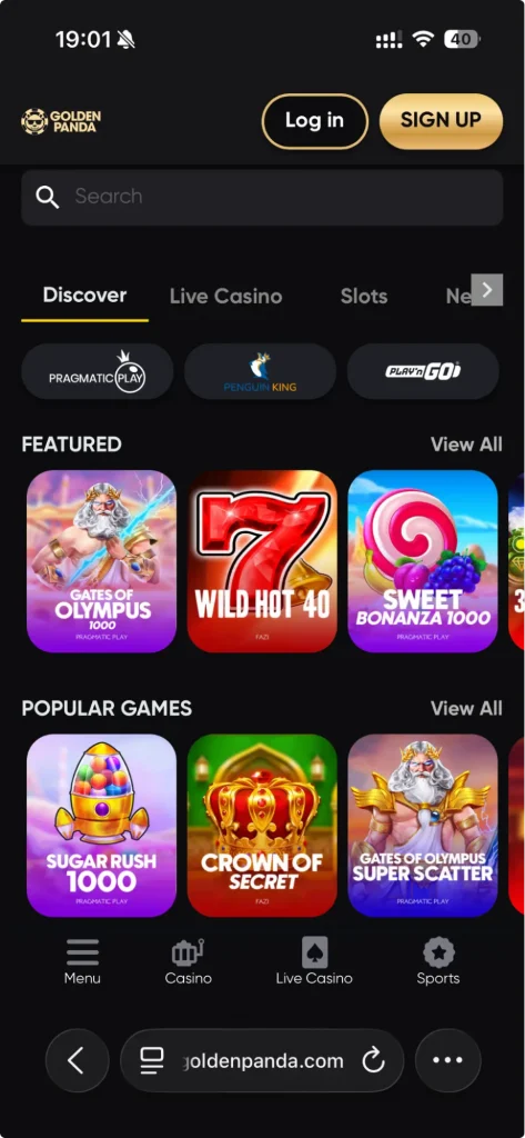 Mobile browser version