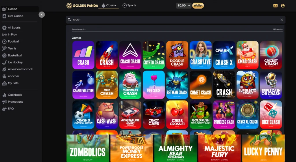 Search results for crash games