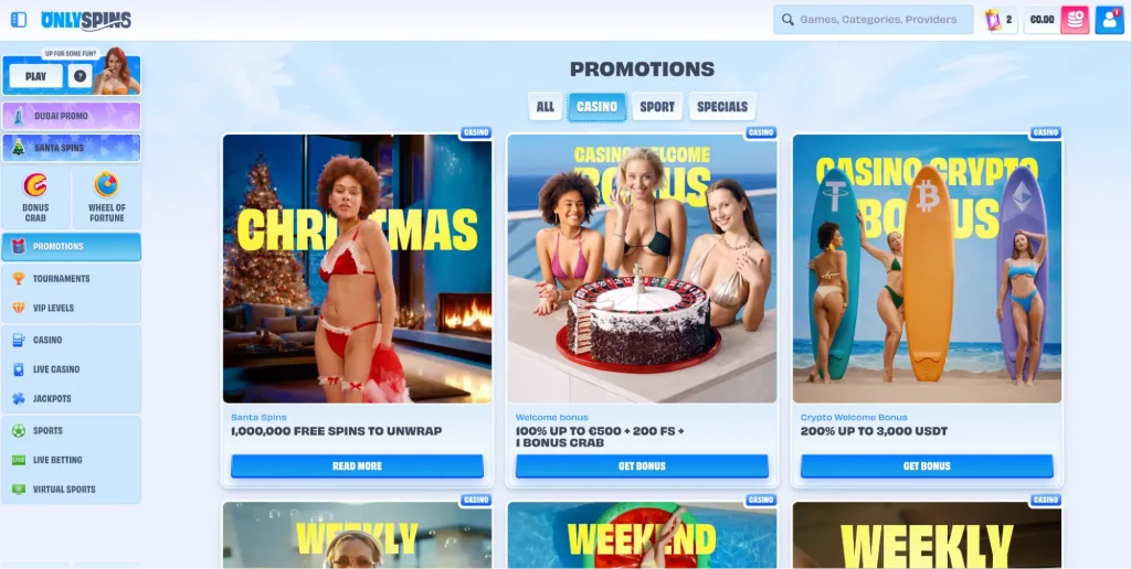 Current deals and promotions