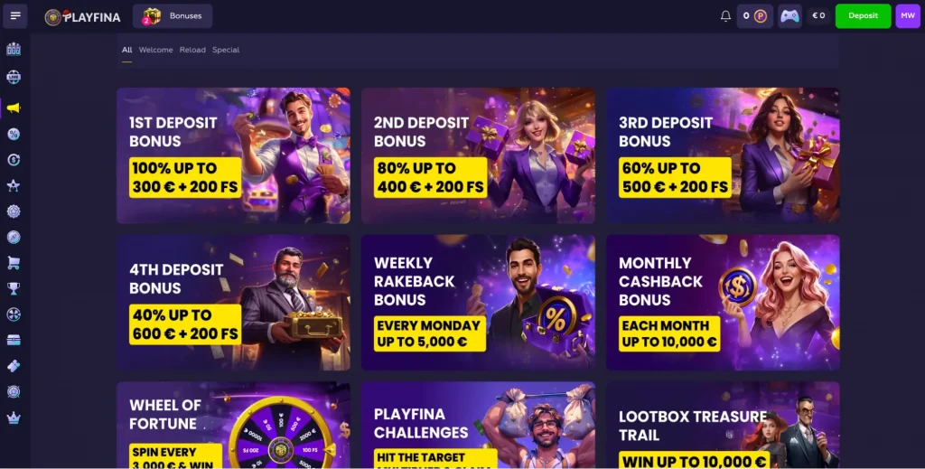 bitcoin casino bonuses