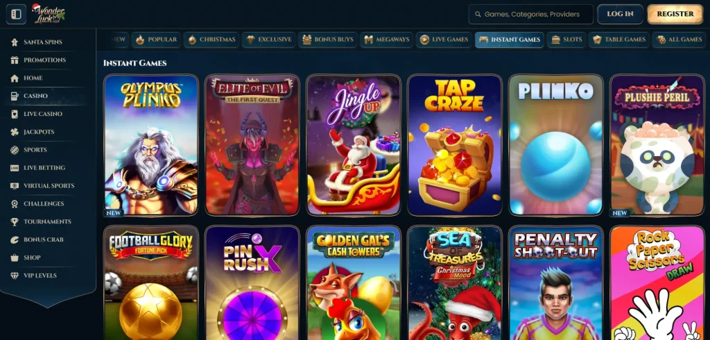 Games for quick sessions