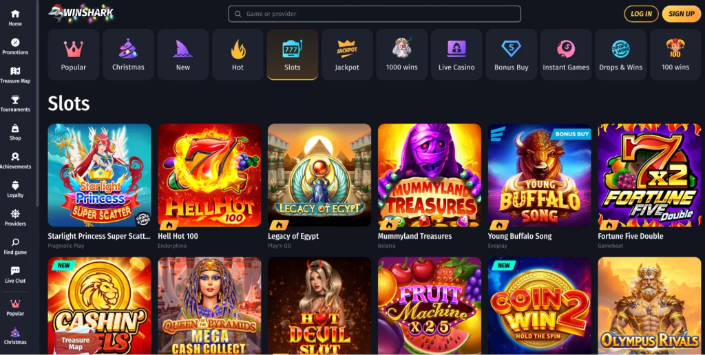 Slot machines to spin