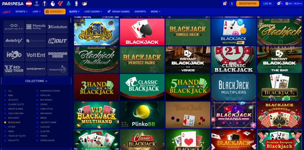 Table games powered by RNG